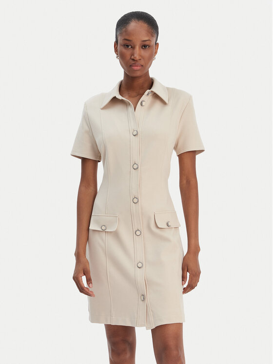 Guess Kasdieninė suknelė · Smėlio · Mini