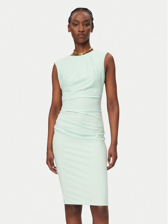 Rinascimento Kokteilinė suknelė · Žalia · Midi