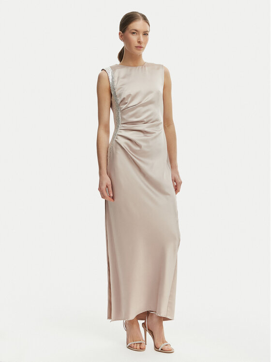 Rinascimento Vakarinė suknelė · Smėlio · Maksi