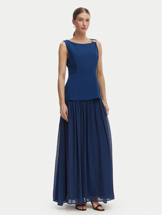 Rinascimento Vakarinė suknelė · Mėlyna · Maksi