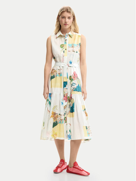 Desigual Marškinių tipo suknelė · Spalvota · Midi