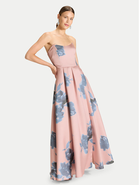 Swing Vakarinė suknelė · Rožinė · Maksi