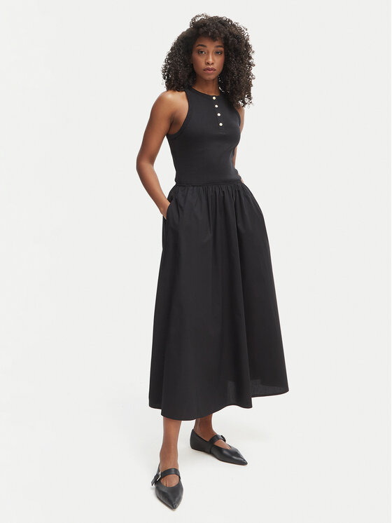Tommy Hilfiger Kasdieninė suknelė · Juoda · Midi