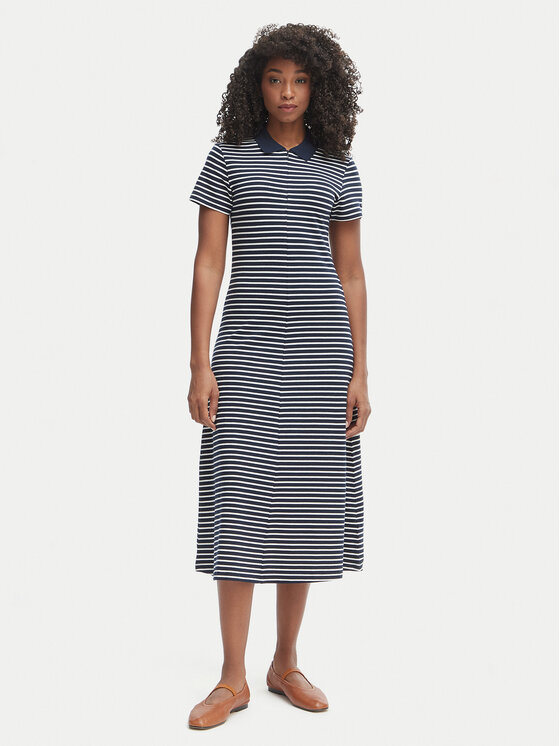 Tommy Hilfiger Kasdieninė suknelė · Tamsiai mėlyna · Midi