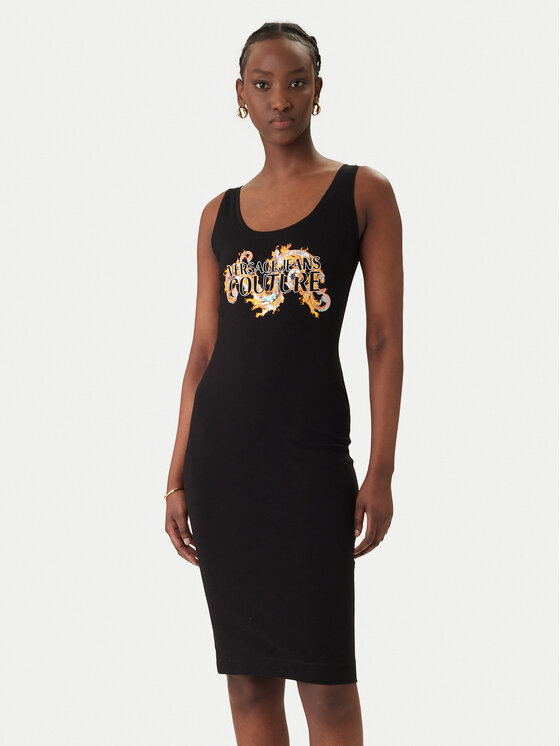 Versace Jeans Kasdieninė suknelė · Juoda · Midi