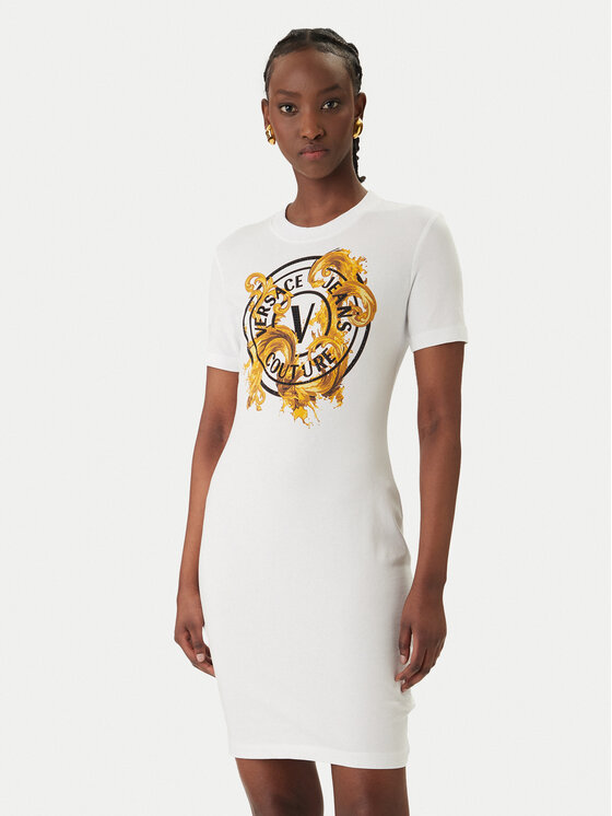 Versace Jeans Couture Kasdieninė suknelė · Balta · Mini