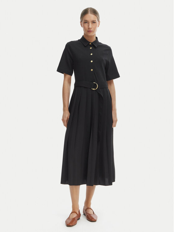 Tommy Hilfiger Kasdieninė suknelė · Juoda · Midi