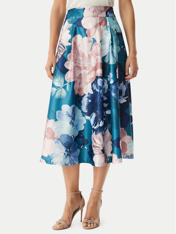 Rinascimento Trapecijos formos sijonas · Mėlyna · Midi