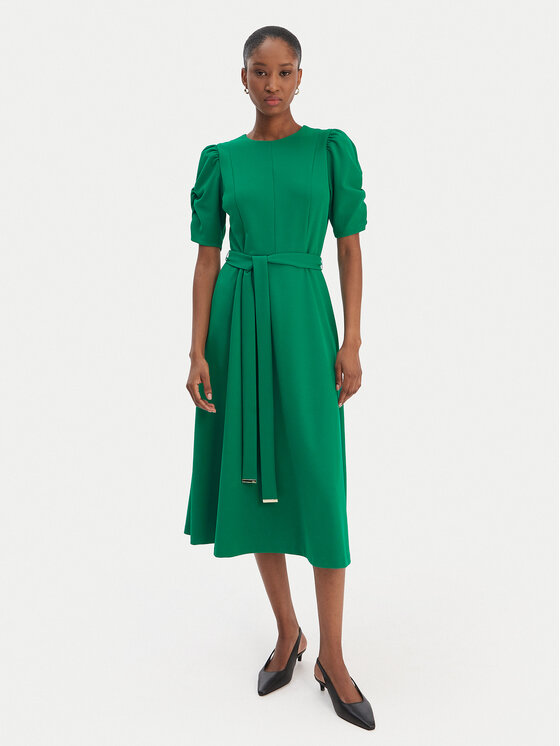 DKNY Kokteilinė suknelė · Žalia · Midi