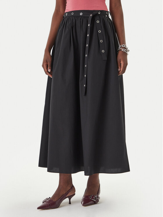 BOSS Maksi sijonas · Juoda · Maksi