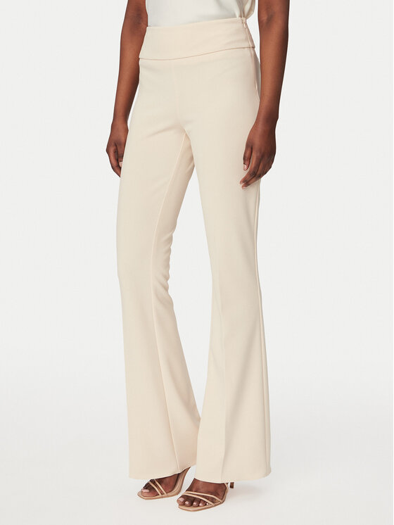 Rinascimento Medžiaginės kelnės · Smėlio · Regular Fit