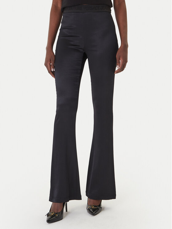 Versace Jeans Couture Medžiaginės kelnės · Juoda · Regular Fit