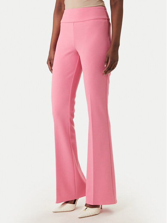 Rinascimento Medžiaginės kelnės · Rožinė · Regular Fit