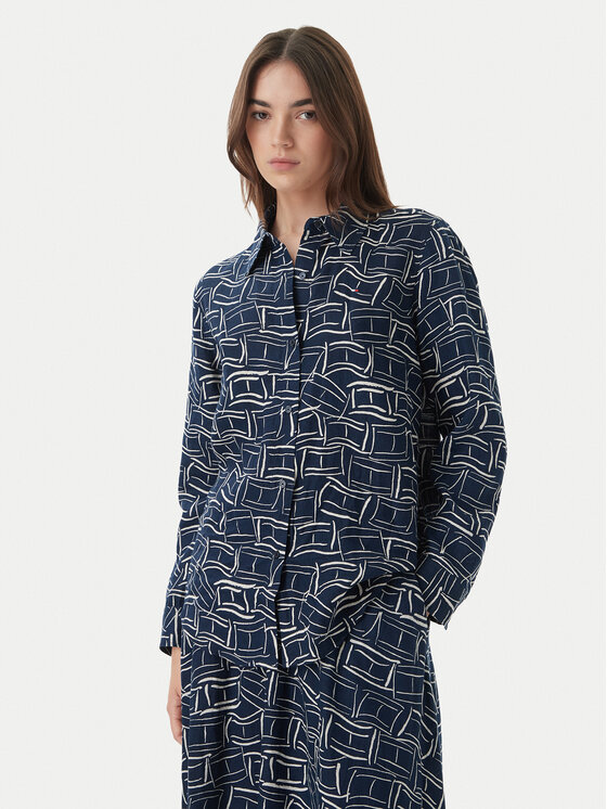 Tommy Hilfiger Marškiniai · Tamsiai mėlyna