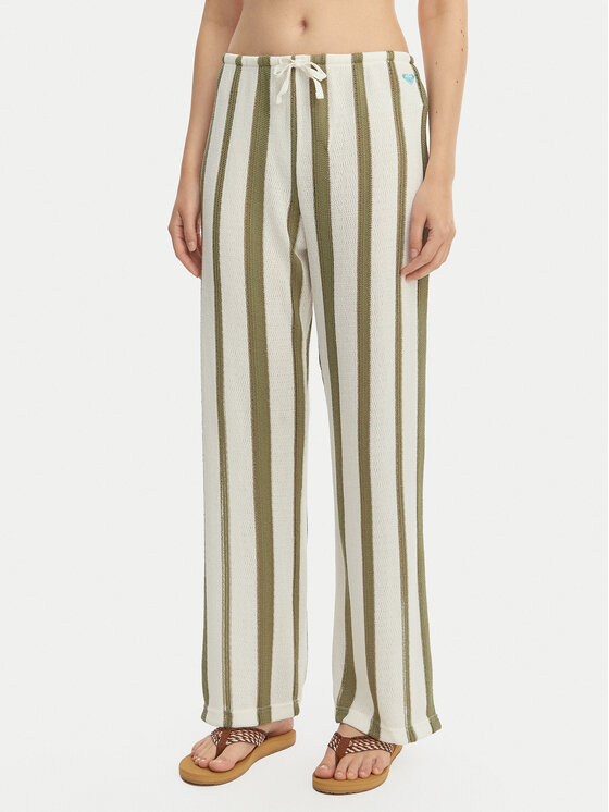 Roxy Medžiaginės kelnės · Balta