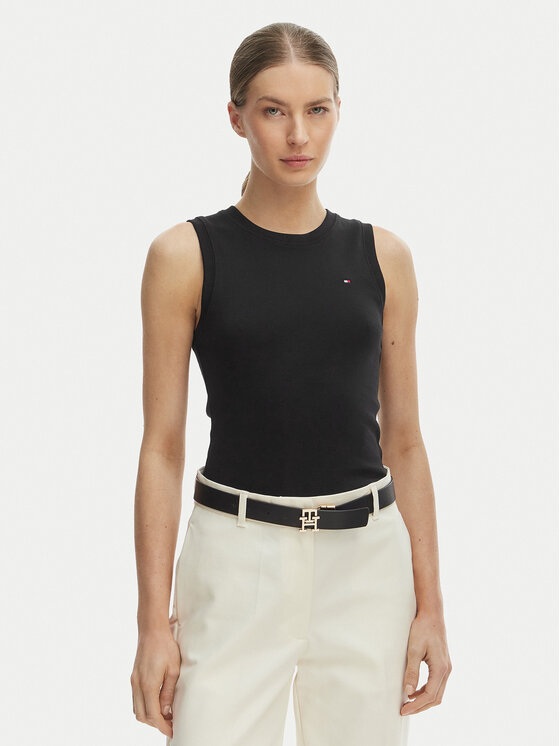 Tommy Hilfiger Marškinėliai · Juoda