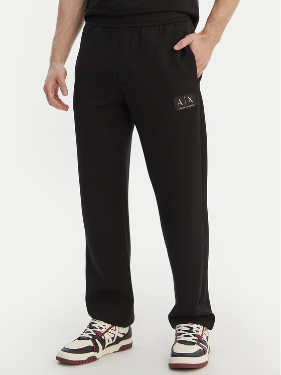 Armani Exchange Sportinės kelnės · Juoda · Regular Fit