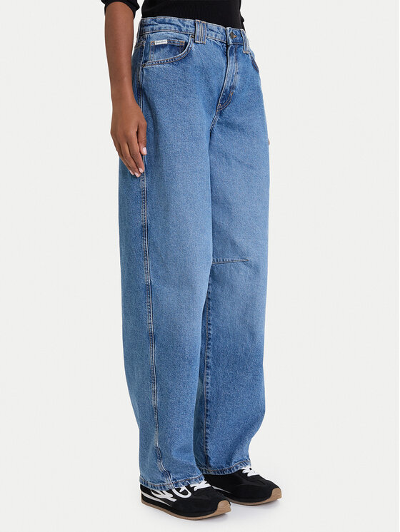 Guess Džinsai · Mėlyna · Relaxed Fit