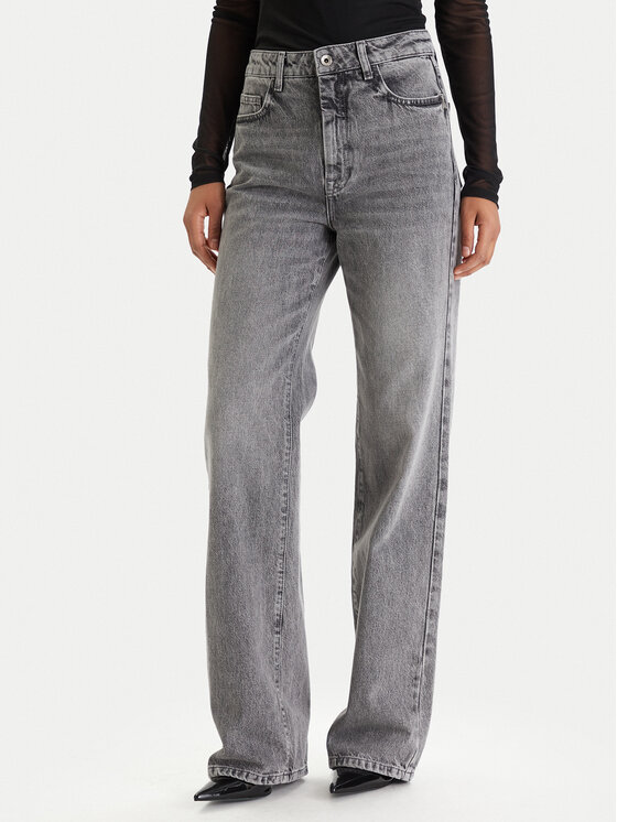 Patrizia Pepe Džinsai · Pilka · Regular Fit