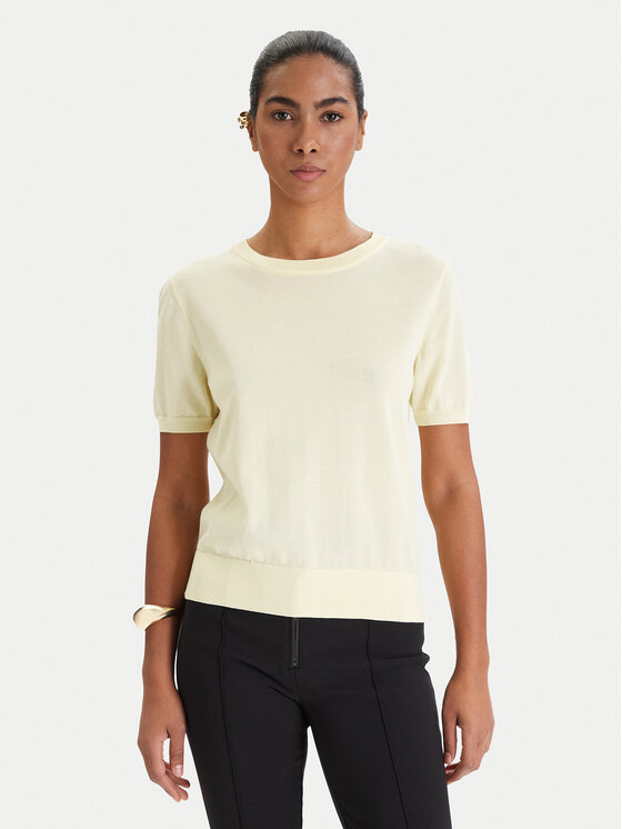 Patrizia Pepe Megztinis · Geltona · Regular Fit