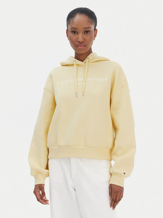 Tommy Hilfiger Džemperis · Geltona · Regular Fit