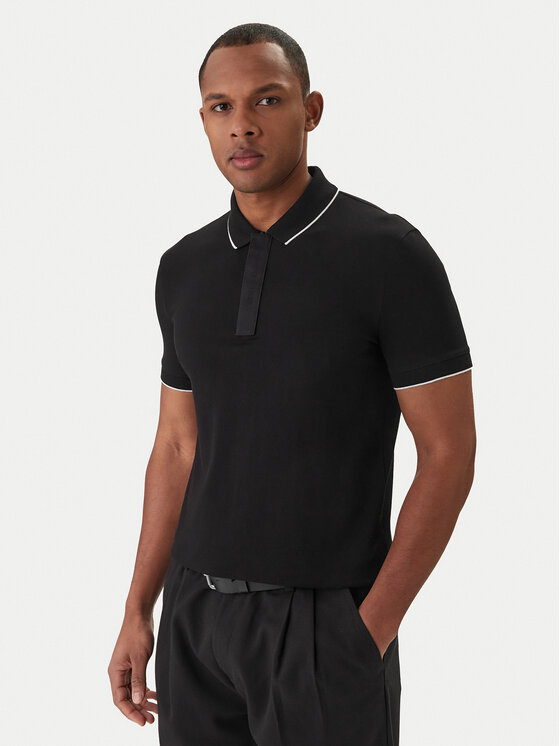 Armani Exchange Polo marškinėliai · Juoda