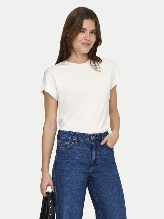 ONLY Marškinėliai · Balta