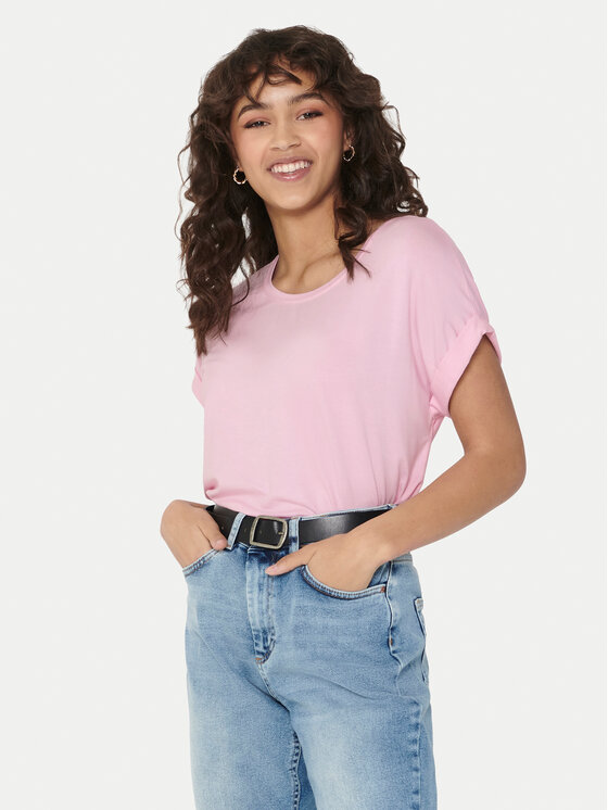 ONLY Marškinėliai · Rožinė
