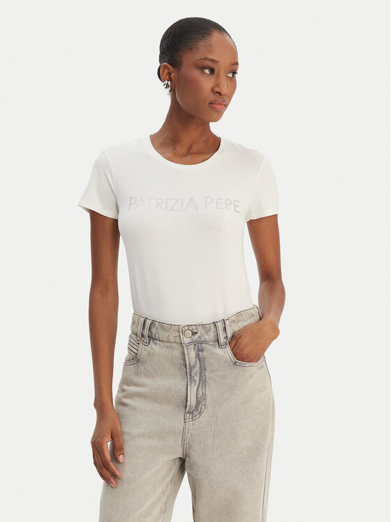 Patrizia Pepe Marškinėliai · Balta
