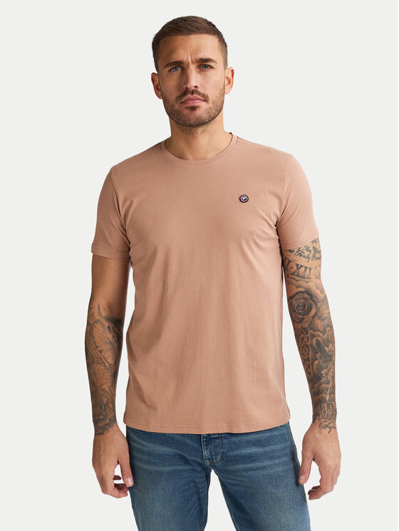 Petrol Industries Marškinėliai · Smėlio