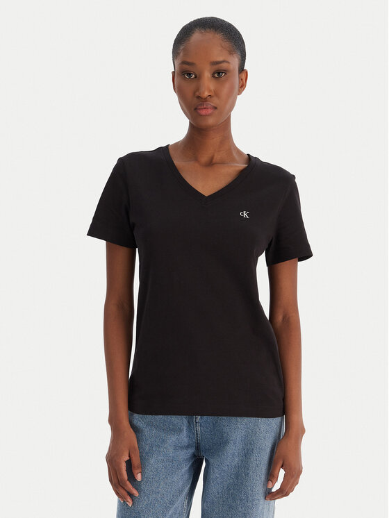 Calvin Klein Jeans Marškinėliai · Juoda