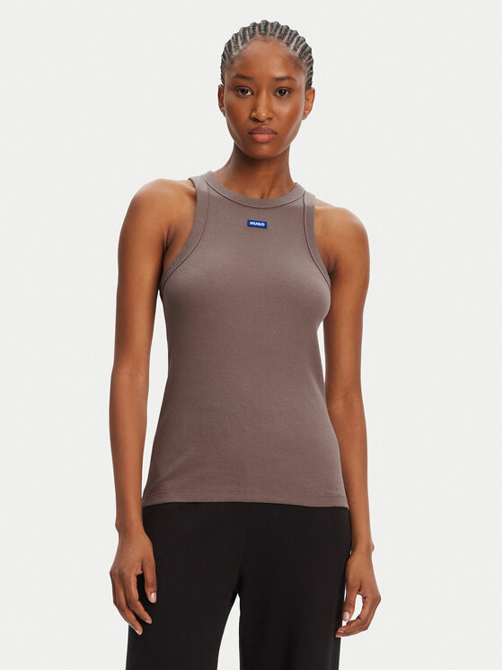 HUGO Marškinėliai · Ruda