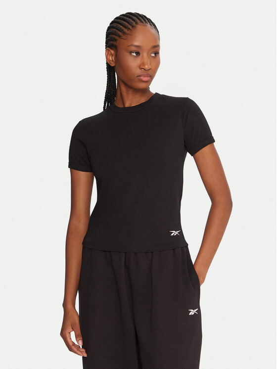 Reebok Marškinėliai · Juoda