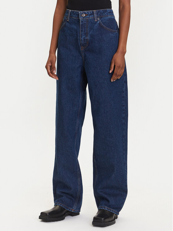 HUGO Džinsai · Tamsiai mėlyna · Relaxed Fit