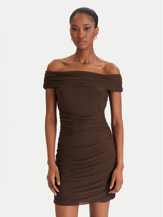 Guess Kokteilinė suknelė · Ruda · Mini