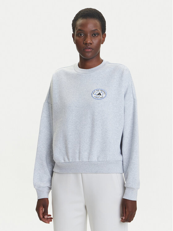 adidas Džemperis · Pilka · Relaxed Fit