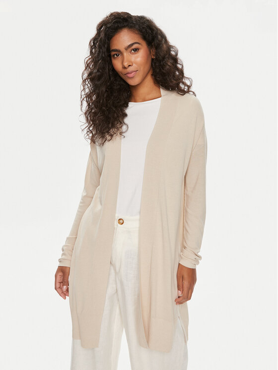 Kontatto Kardiganas · Smėlio · Regular Fit