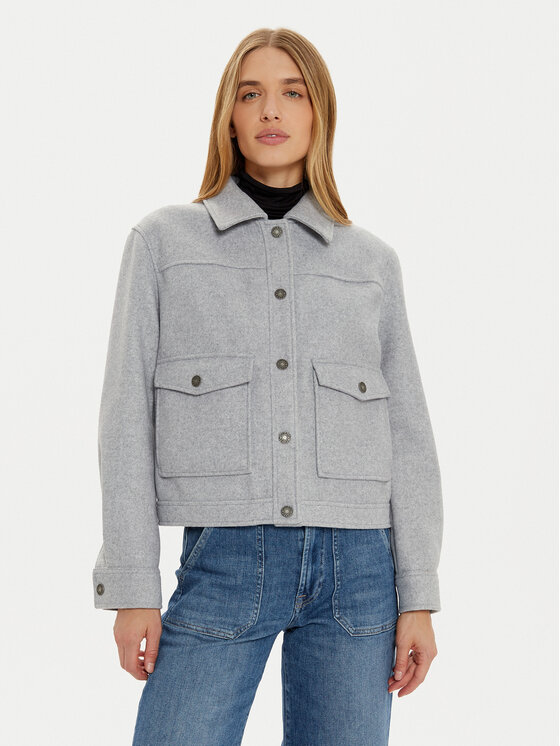 Guess Demisezoninė striukė · Pilka