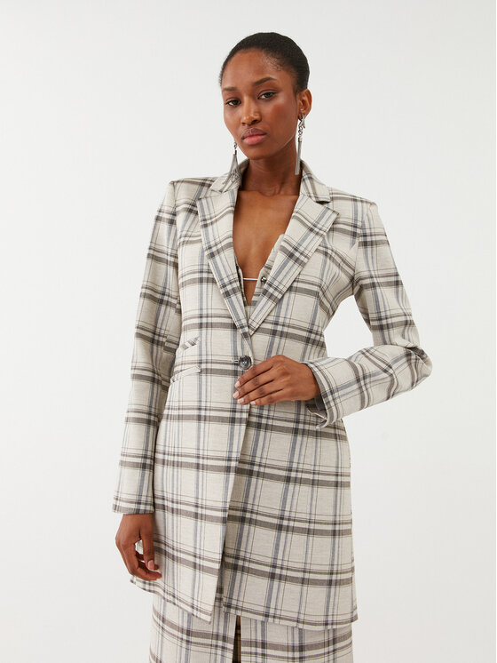 Patrizia Pepe Švarkas · Pilka · Regular Fit