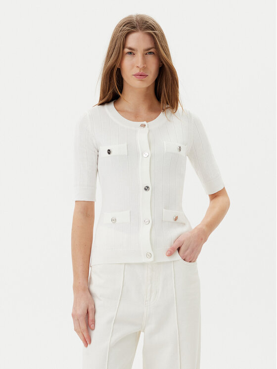 Artigli Kardiganas · Écru · Regular Fit