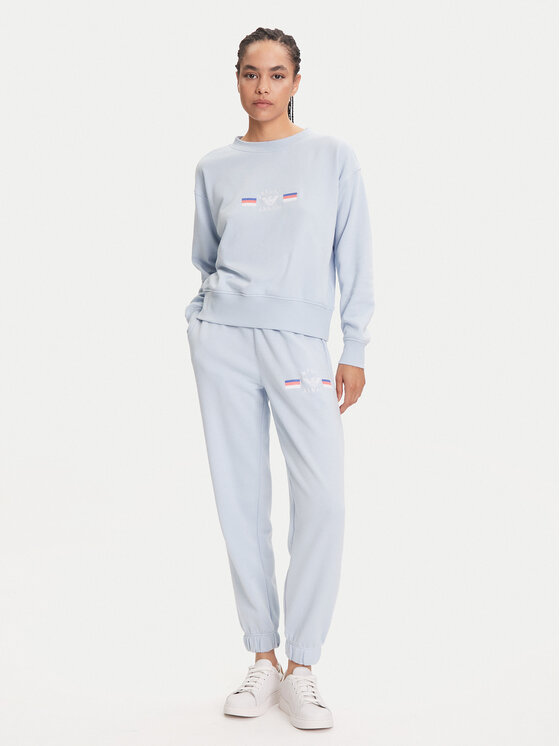 Emporio Armani Underwear Sportinis kostiumas EW000500 AF10882 U9273 Žydra Regular Fit