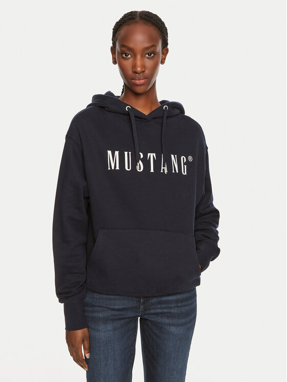 Mustang Džemperis · Tamsiai mėlyna · Oversize