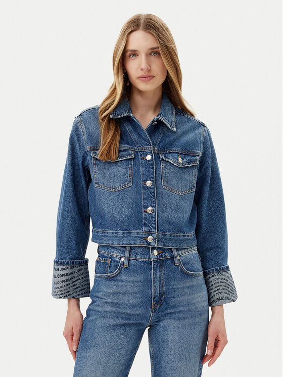 JOOP! Jeans Džinsinė striukė · Mėlyna