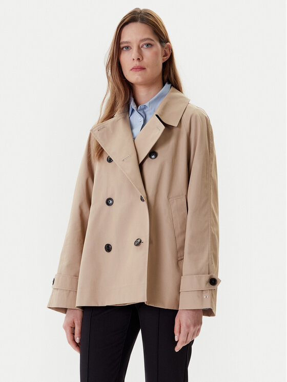 Tommy Hilfiger Trenčas · Smėlio