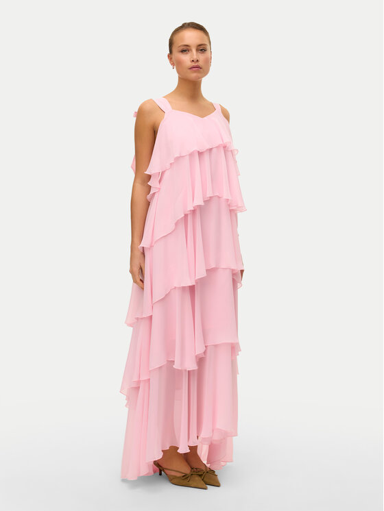 Vero Moda Vakarinė suknelė · Rožinė · Maksi