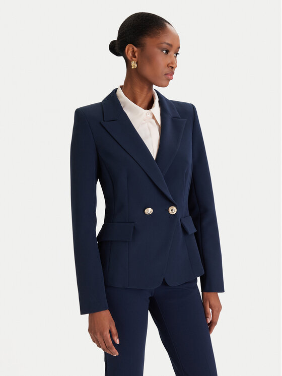 Rinascimento Švarkas · Tamsiai mėlyna · Slim Fit