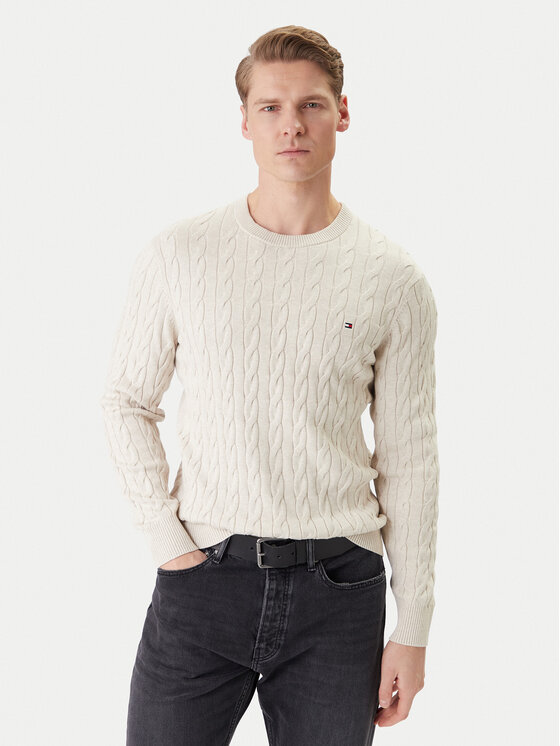 Tommy Hilfiger Megztinis · Smėlio