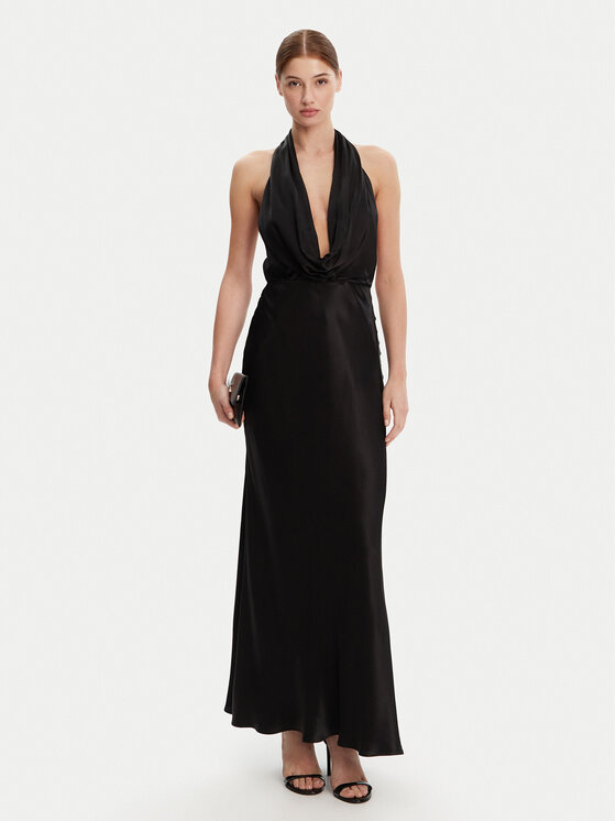 Bardot Vakarinė suknelė · Juoda · Maksi