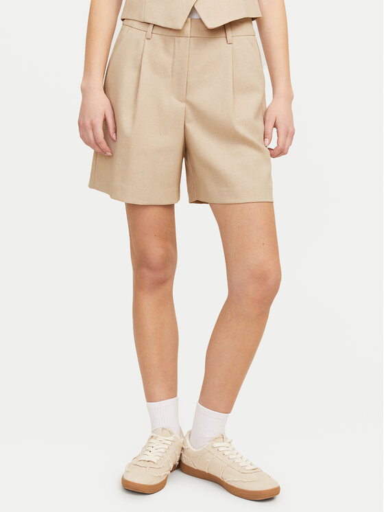 JJXX Medžiaginiai šortai · Smėlio