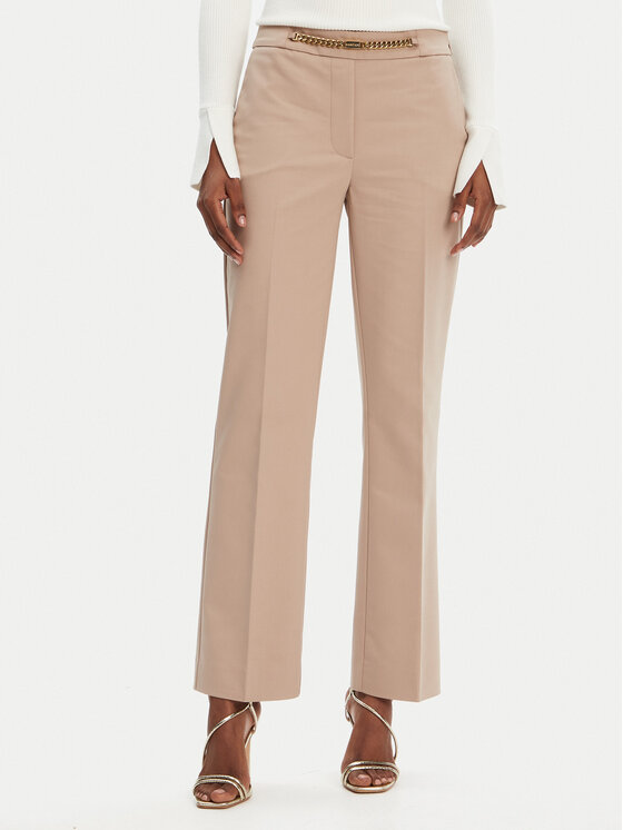 Marciano Guess Medžiaginės kelnės · Ruda · Regular Fit